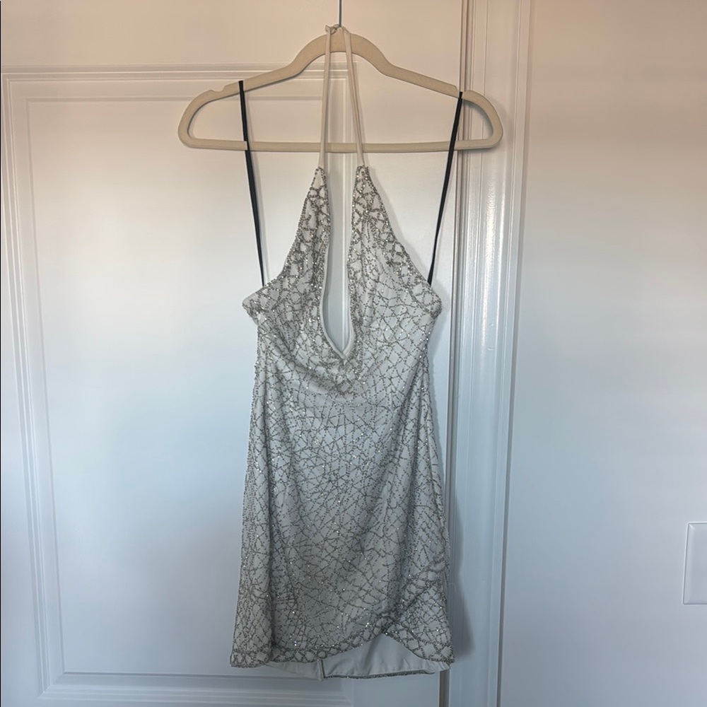 NBD embellished mini Dress